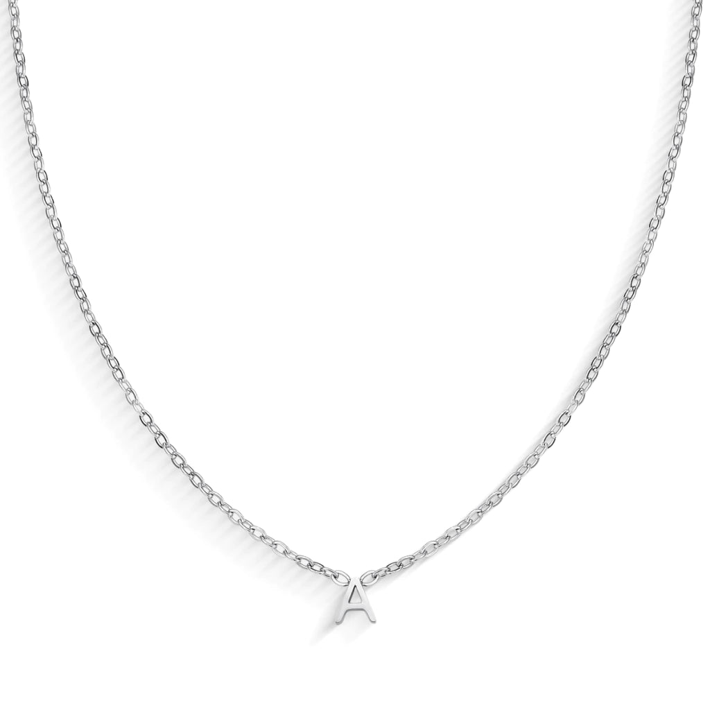 Colar Letra Inicial Prata MontreClaire