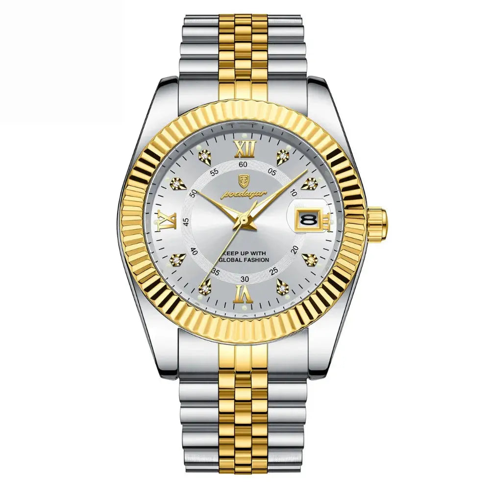Reloj MontreClaire® GoldenStar - variante color blanco