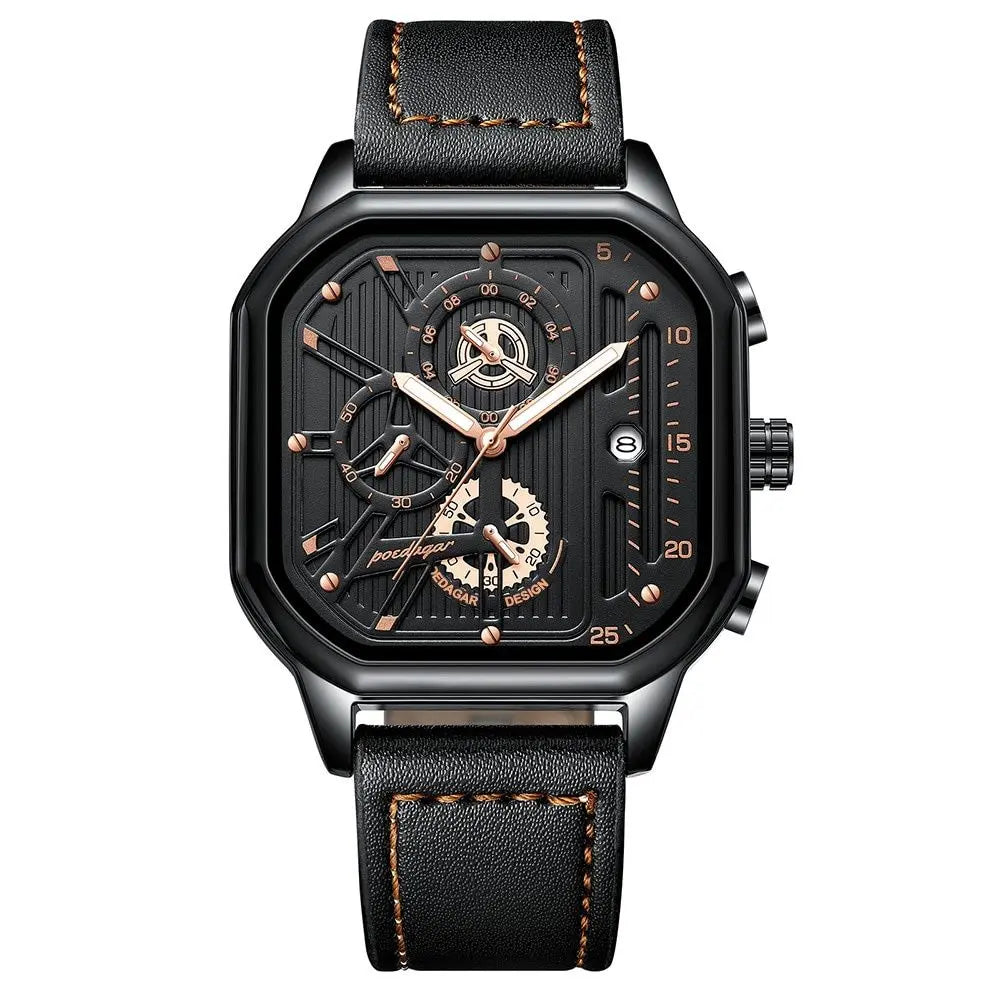 Reloj MontreClaire® Onyx Edge Colores - variante negro y dorado 2