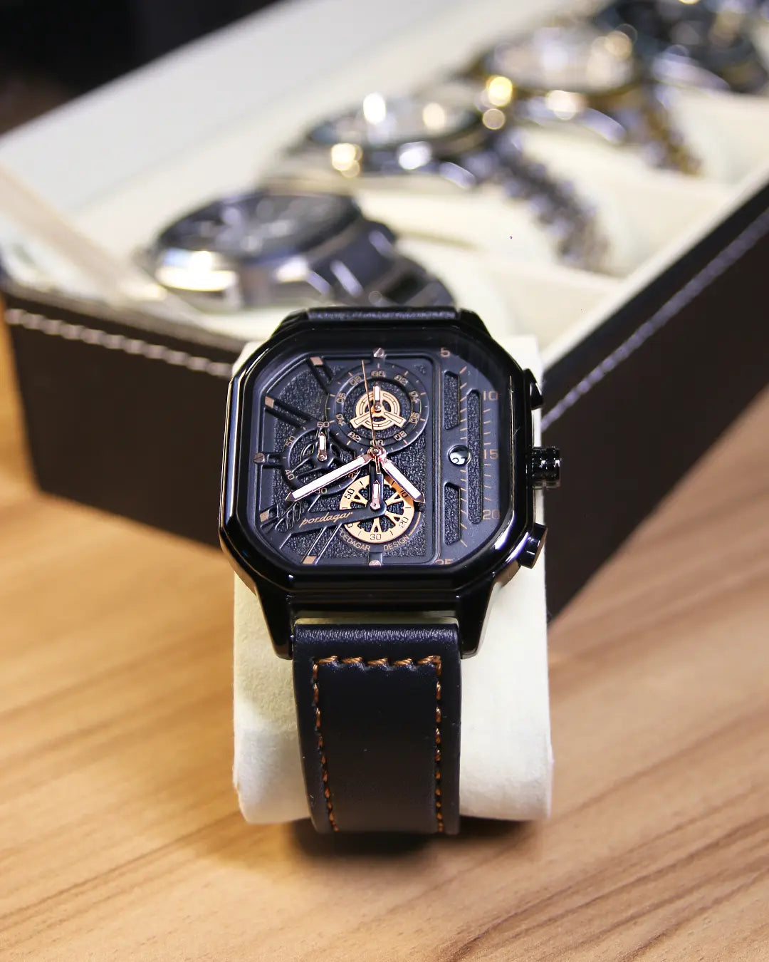 Reloj MontreClaire® Onyx Edge Colores - detalle del brazalete 1