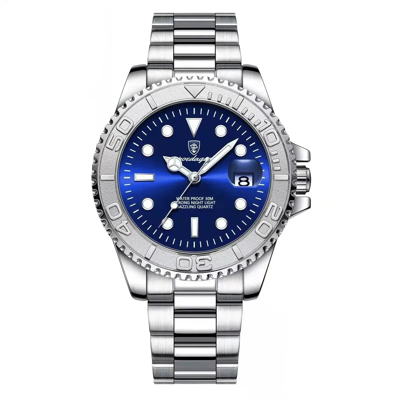 Reloj MontreClaire® Yacht puesto en la muñeca