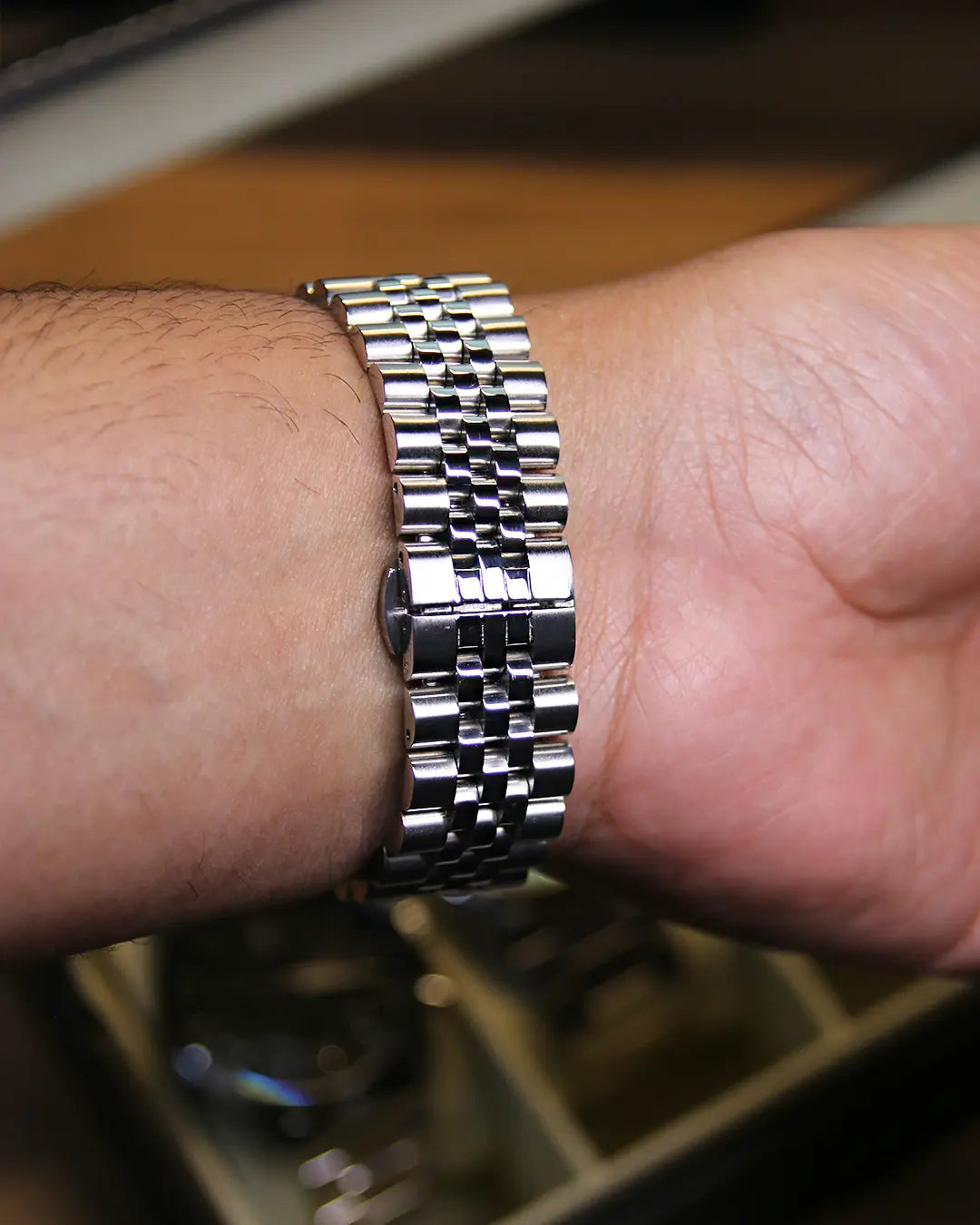 Reloj MontreClaire® SilverStar - vista lateral