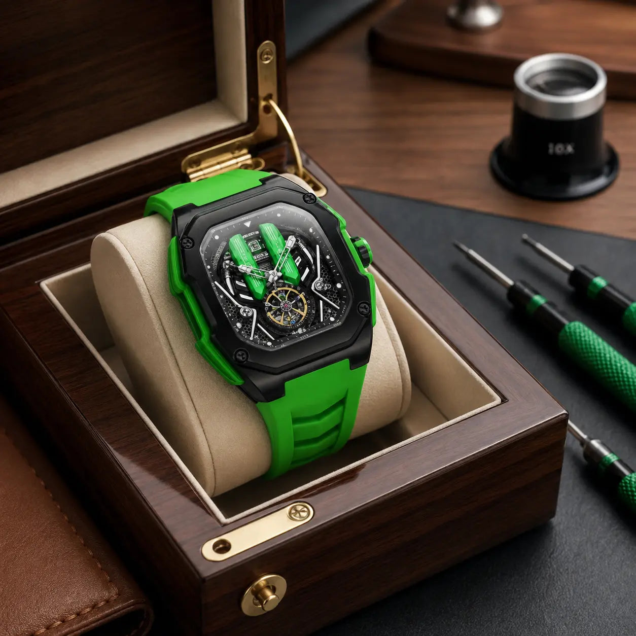 MontreClaire® Velocity Green