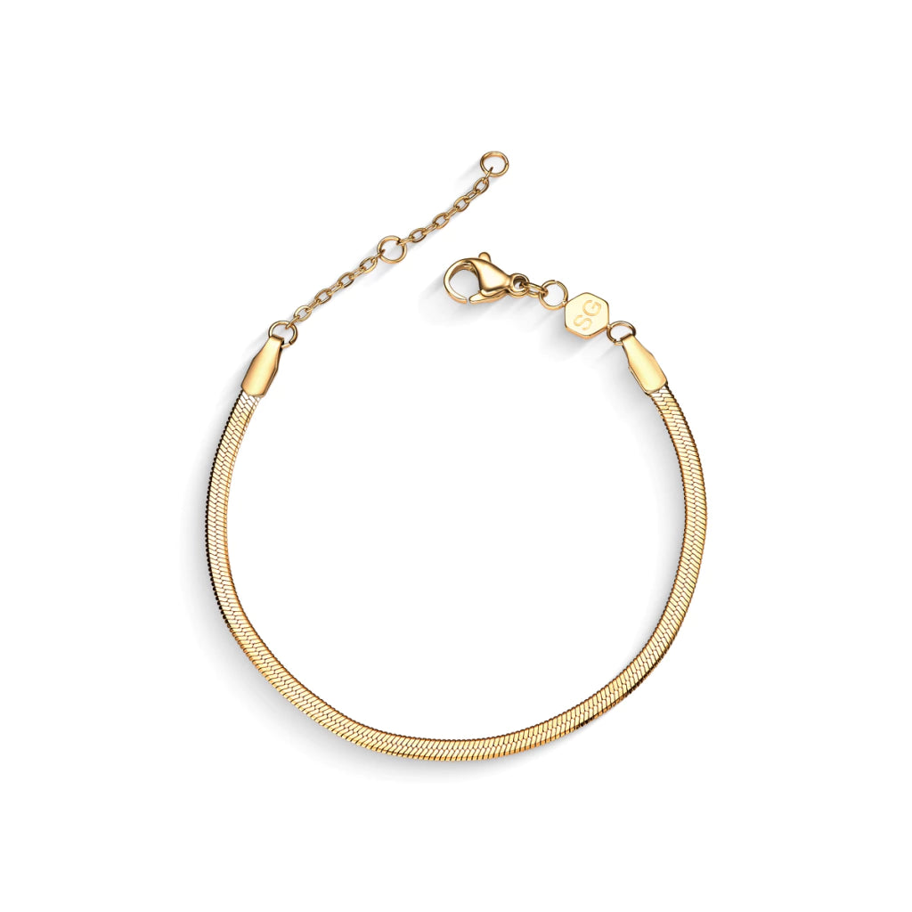 Pulsera MontreClaire® Fio Snake Dorada MontreClaire