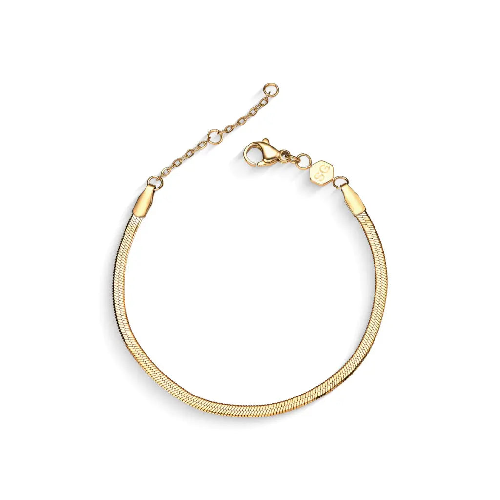Pulsera MontreClaire® Fio Snake Dorada MontreClaire®