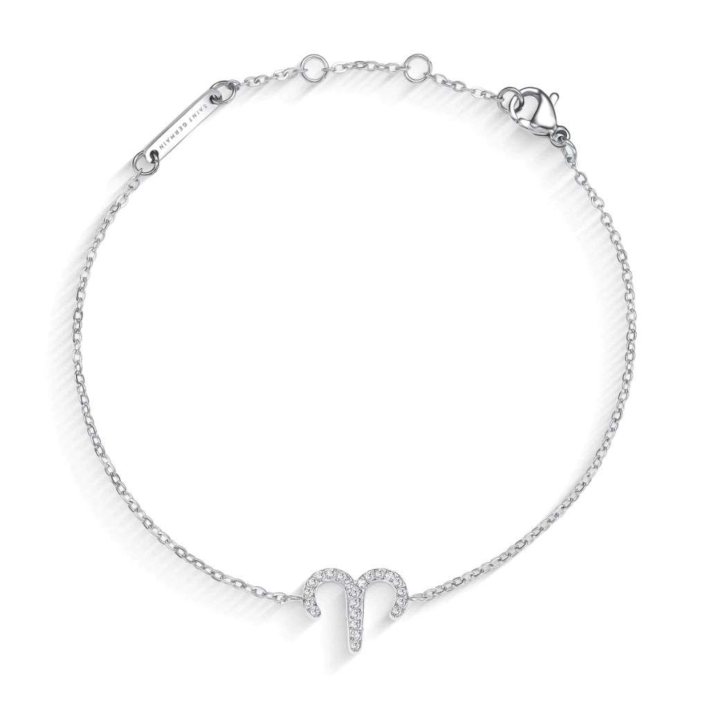 Pulsera MontreClaire® Signos del Zodíaco Plata