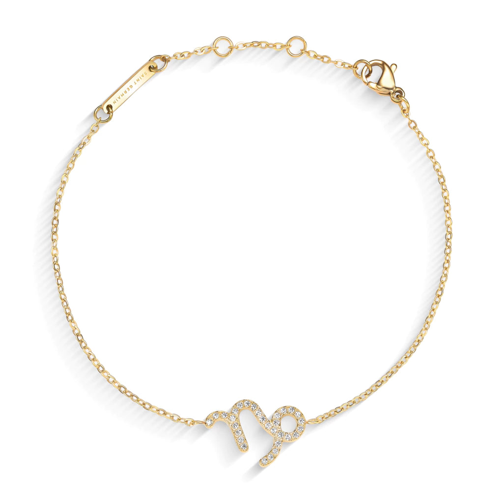 Pulsera MontreClaire® Signos del Zodíaco Dorada