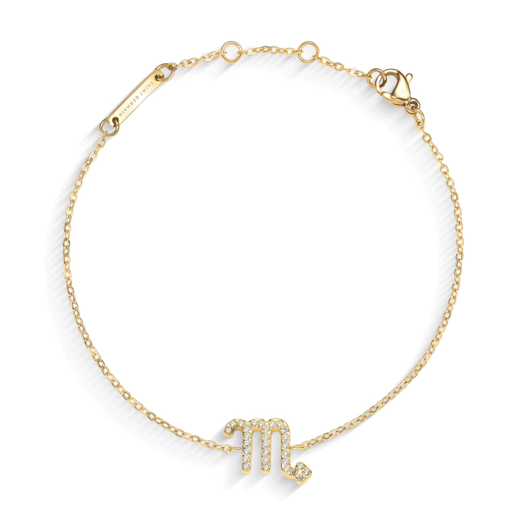 Pulsera MontreClaire® Signos del Zodíaco Dorada MontreClaire