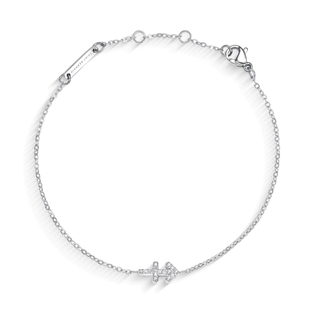 Pulsera MontreClaire® Signos del Zodíaco Plata