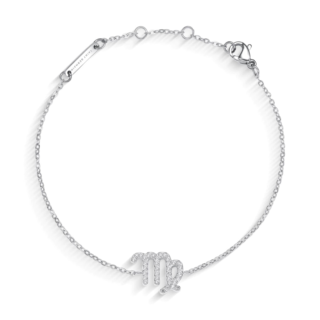 Pulsera MontreClaire® Signos del Zodíaco Plata