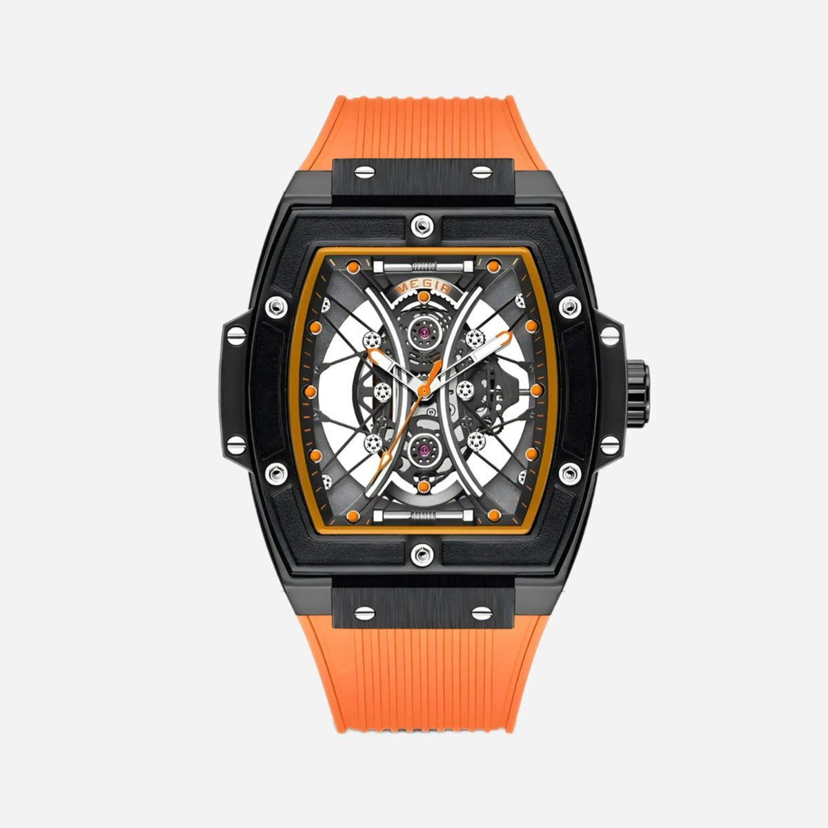 Reloj MontreClaire® 016 - detalle de la esfera y manecillas