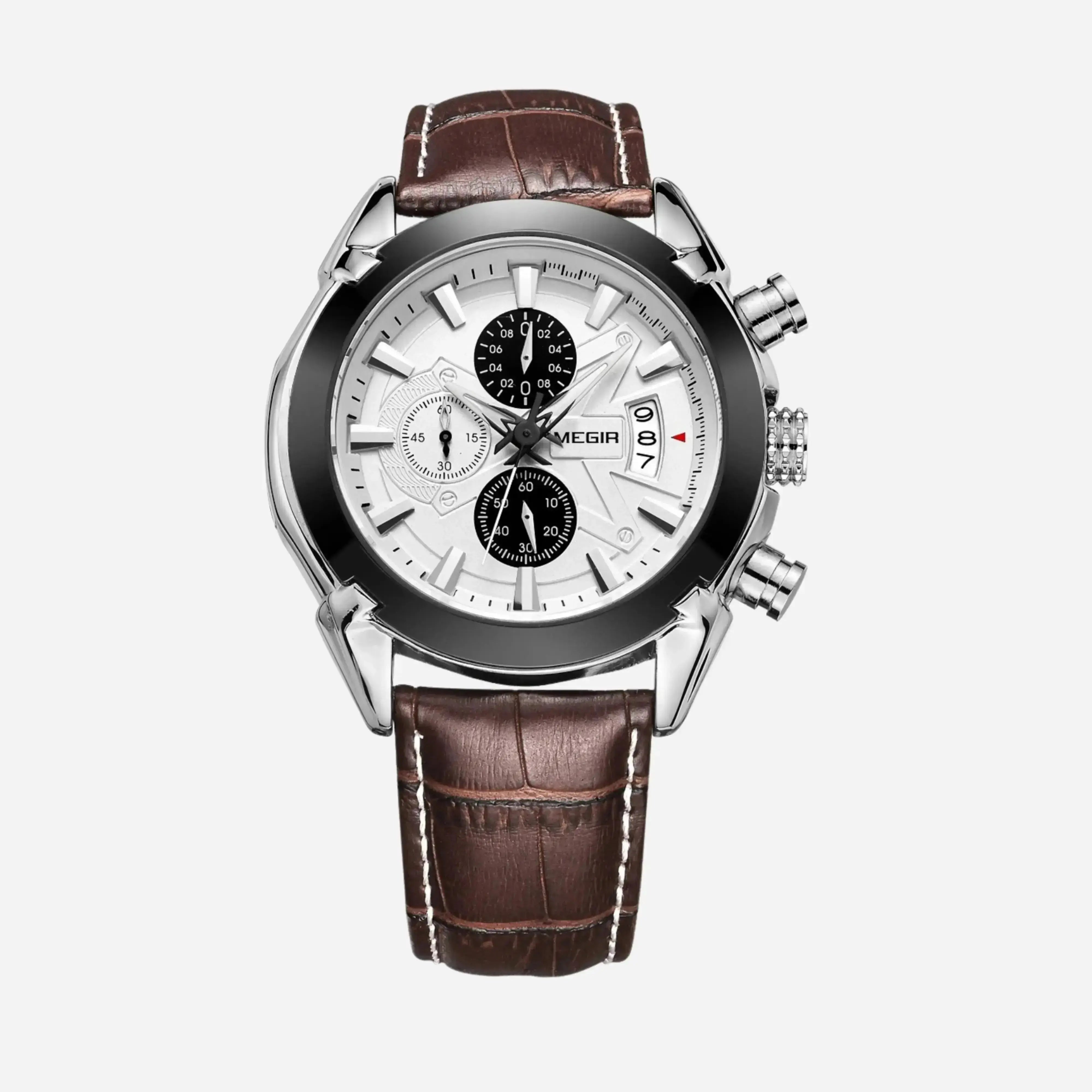 Reloj MontreClaire® 013 - vista frontal, acero inoxidable 316L