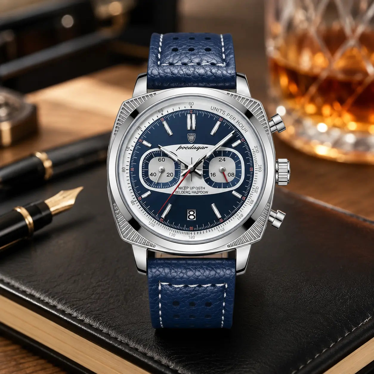 MontreClaire® Dominium Chrono Blue