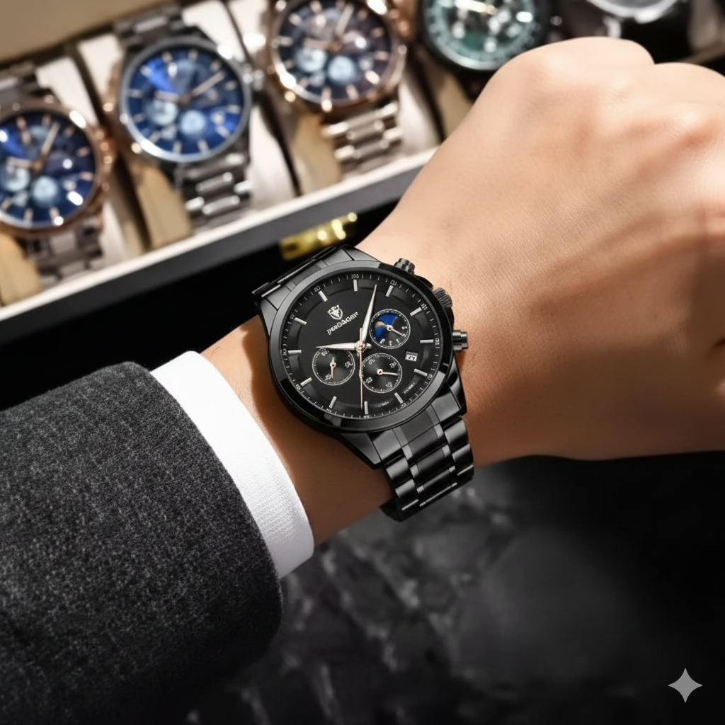 MontreClaire® Nautilus Fullblack