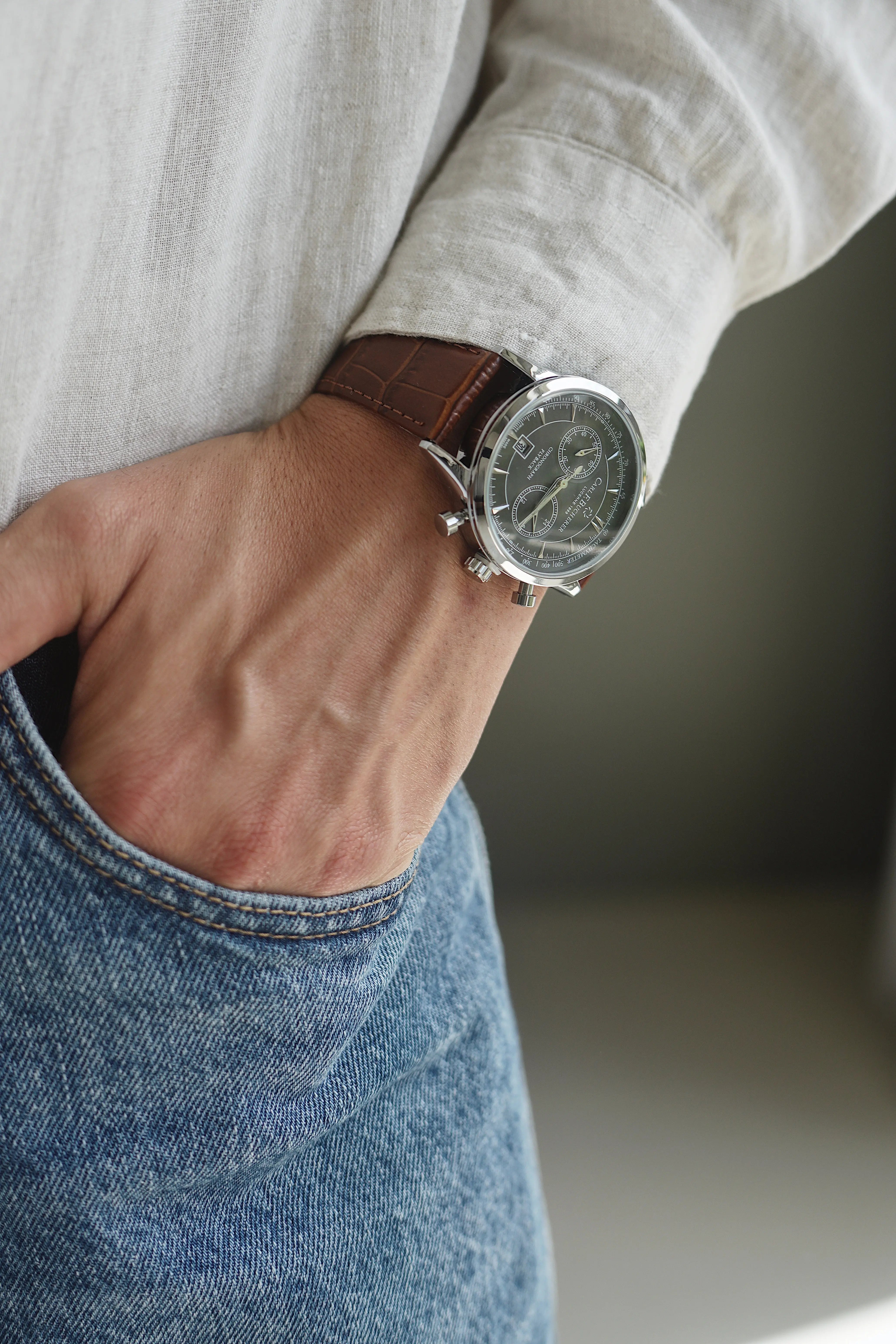 MontreClaire® Flyback 42 mm — imagen 8