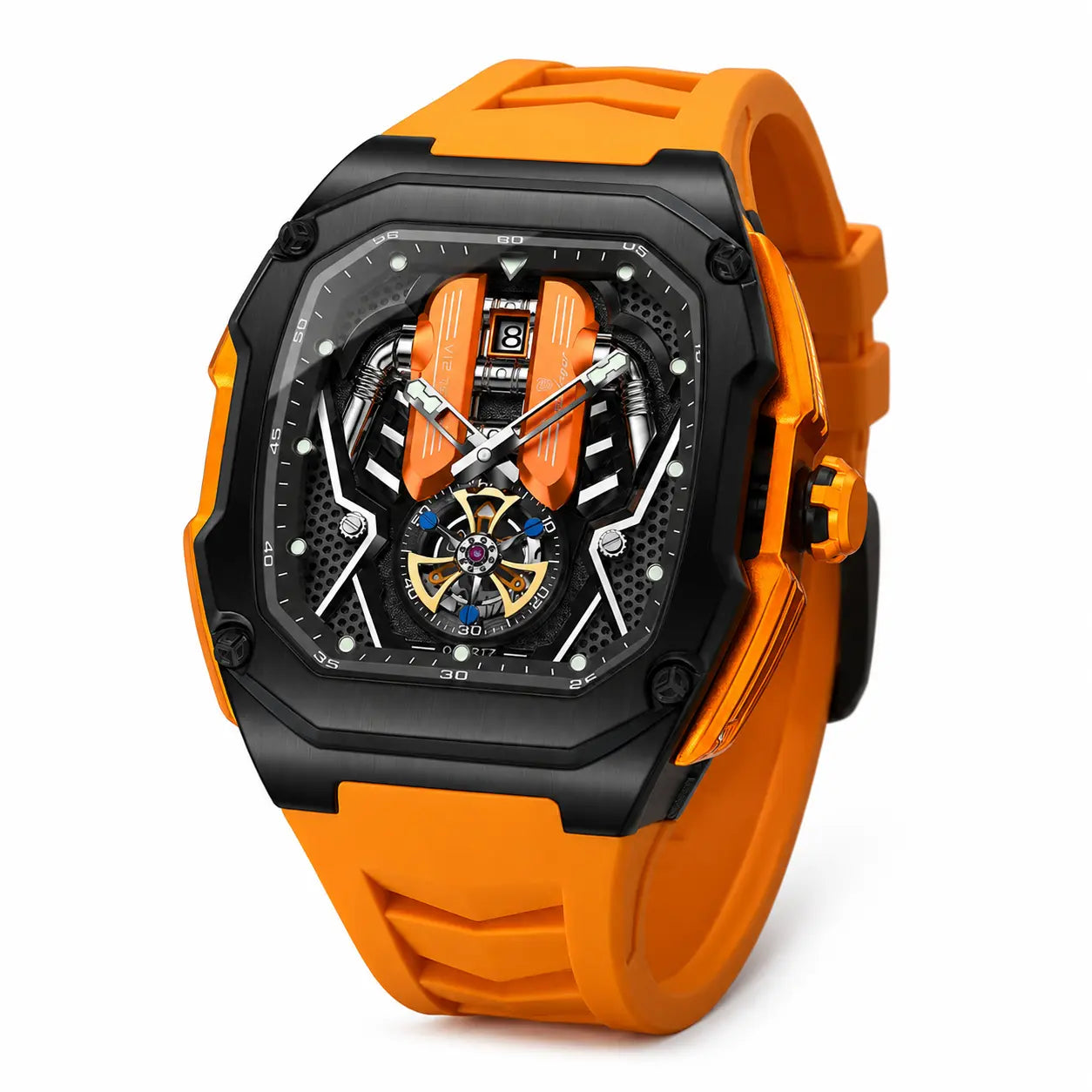 MontreClaire® Velocity Orange