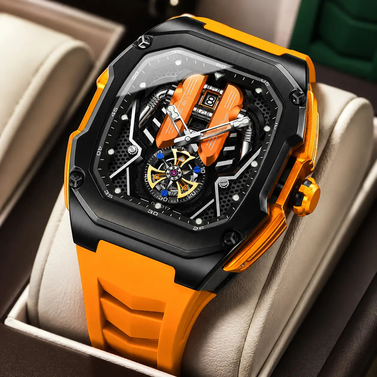 MontreClaire® Velocity Orange