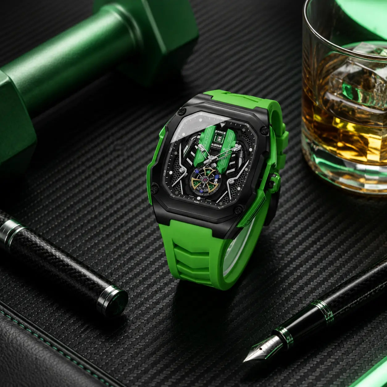MontreClaire® Velocity Green