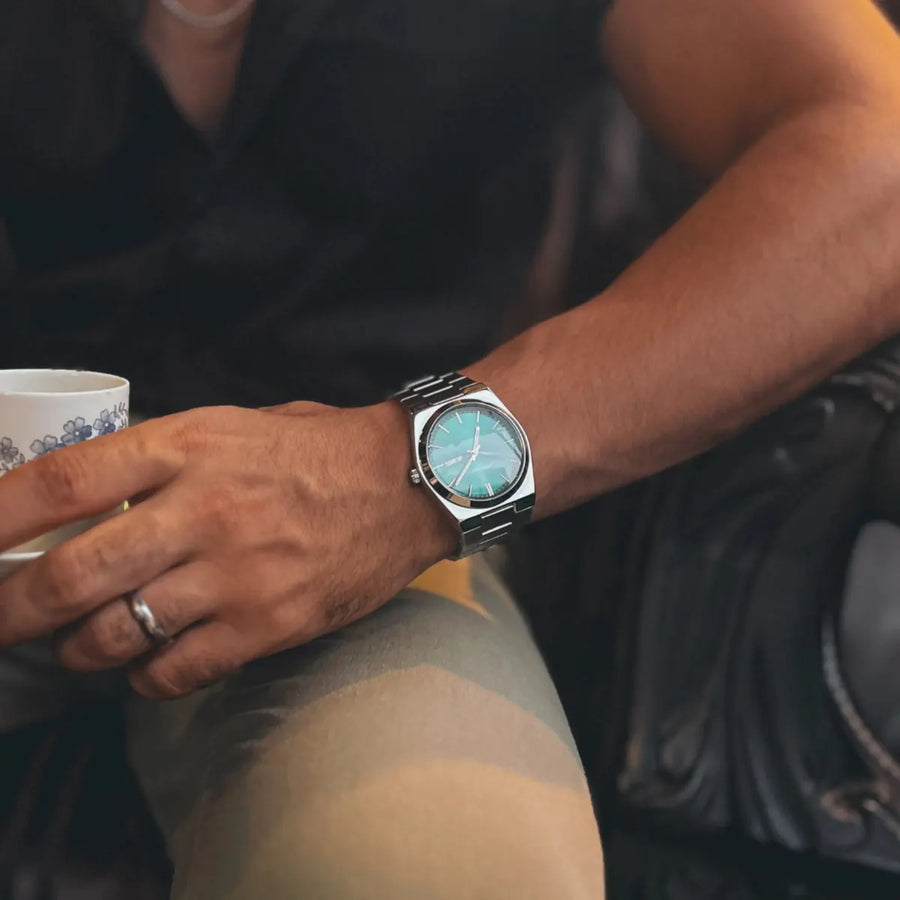 Cliente real usando reloj MontreClaire®