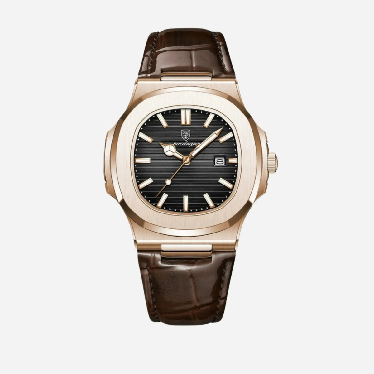 Reloj MontreClaire® 010 - detalle de la esfera y manecillas
