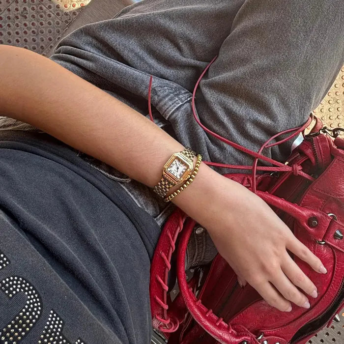 Foto real de cliente con reloj MontreClaire®