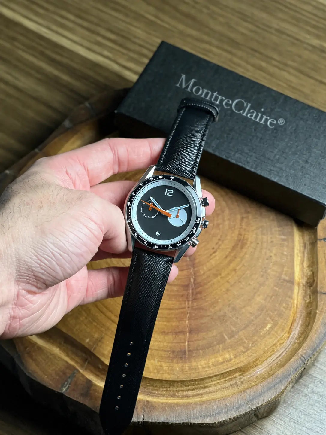 MontreClaire® Frame 41 mm — caja MontreClaire® y vista frontal